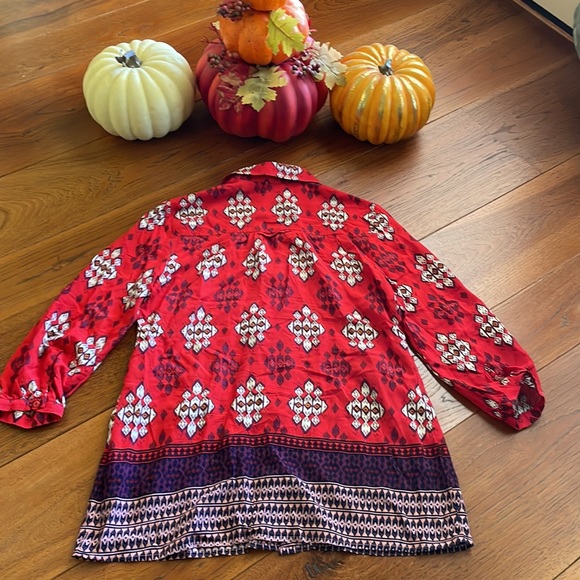 ✨💚 10 for $20 Maeve Aztec Blouse - Picture 6 of 6